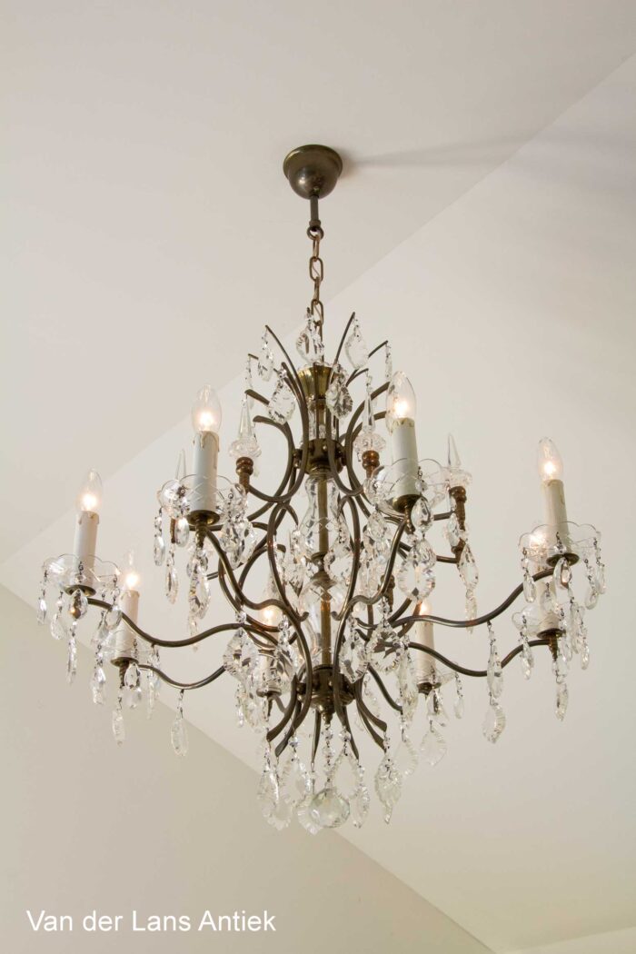 Franse kroonluchter, French chandelier, Franzosische Kronleuchter