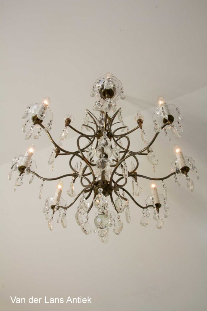 Franse kroonluchter, French chandelier, Franzosische Kronleuchter