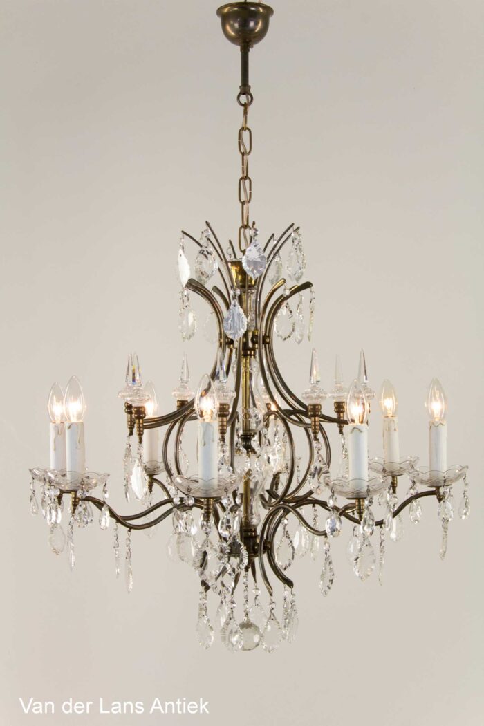 Franse kroonluchter, French chandelier, Franzosische Kronleuchter