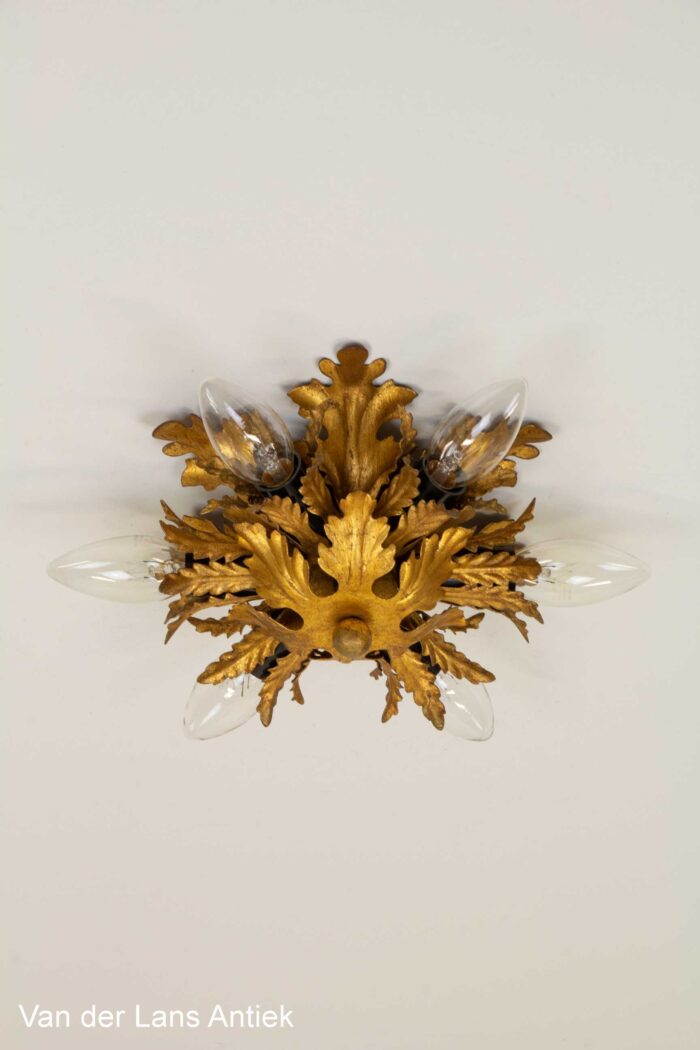 Italiaanse plafonniere, Italian ceiling lamp, Italienische Deckenleuchte