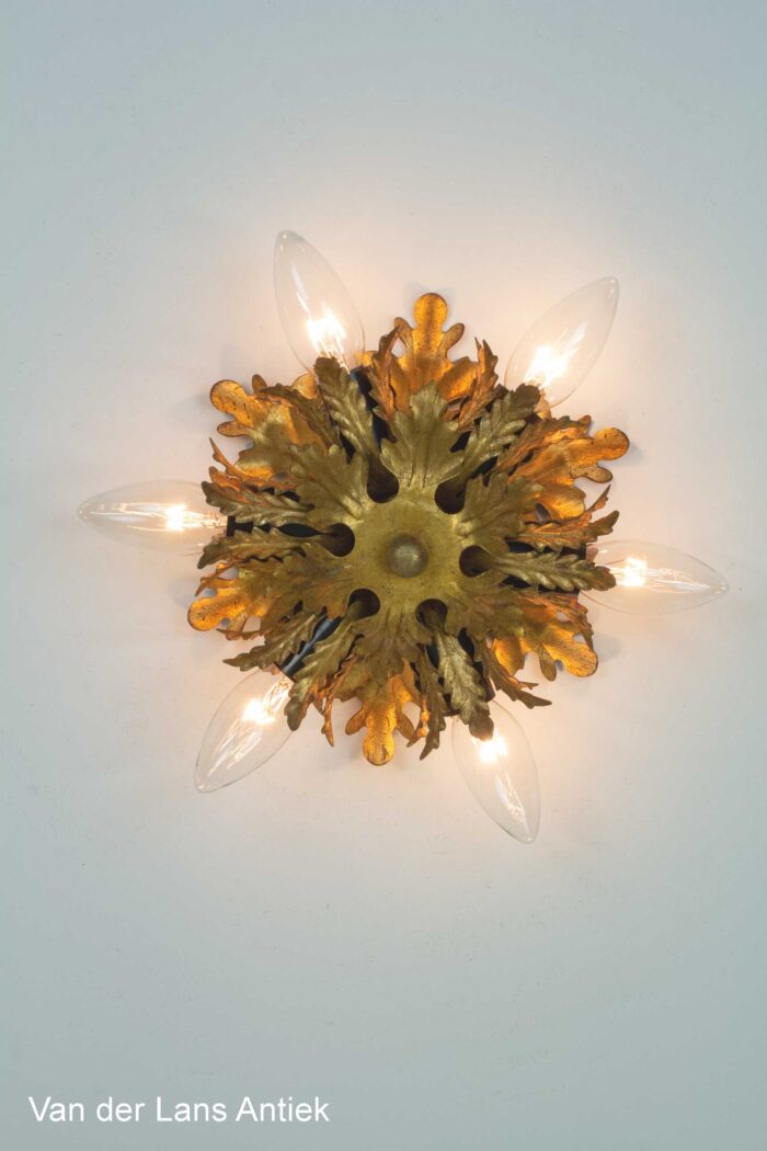 Italiaanse plafonniere, Italian ceiling lamp, Italienische Deckenleuchte