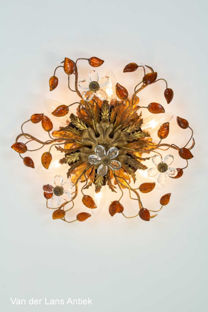 Italiaanse plafonniere, Italian ceiling lamp, Italienische Deckenleuchte